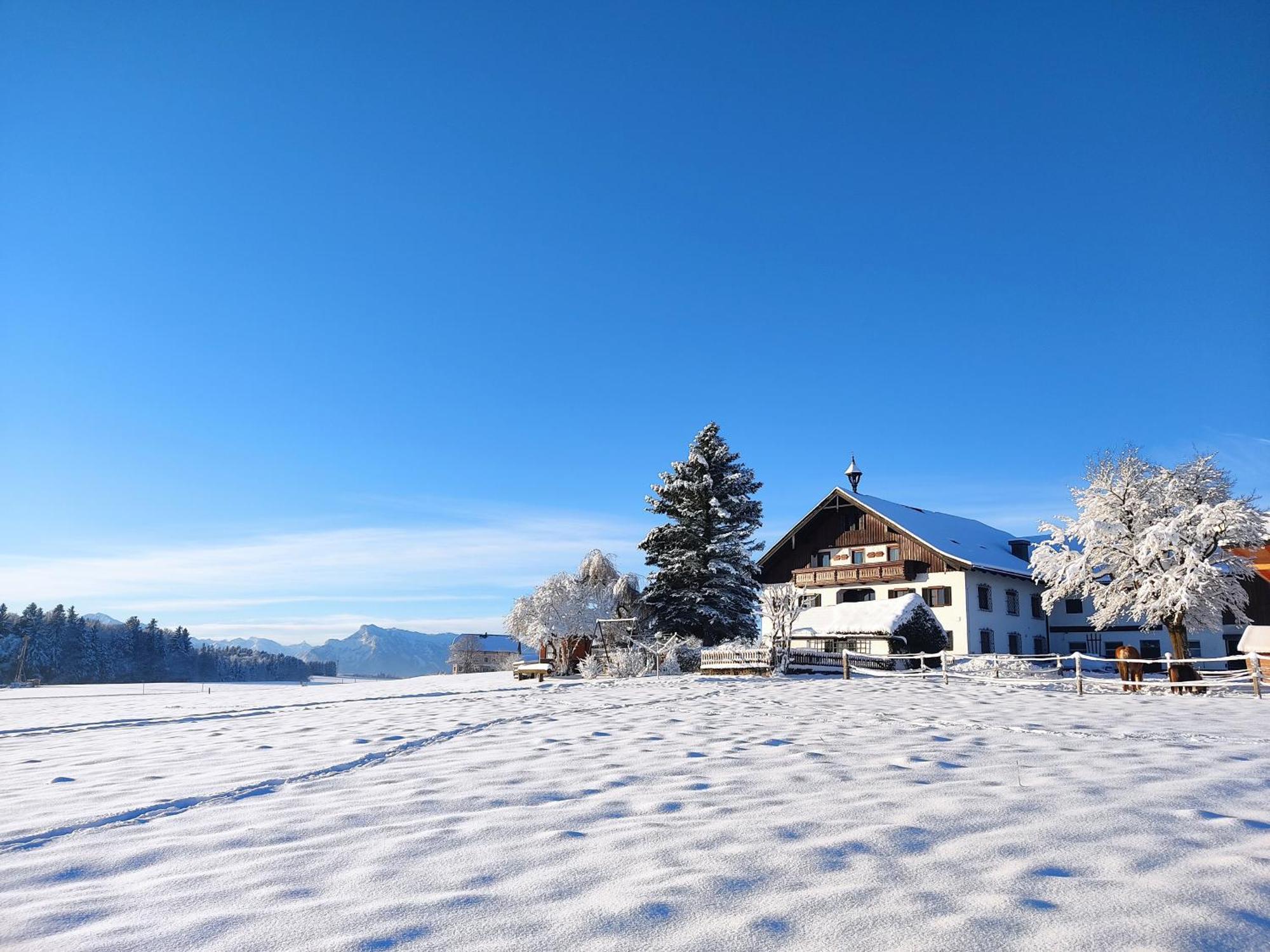 Bauernhofferien Oberduernberg Villa เซเคอเคน อัม วัลเลอร์ซี ภายนอก รูปภาพ